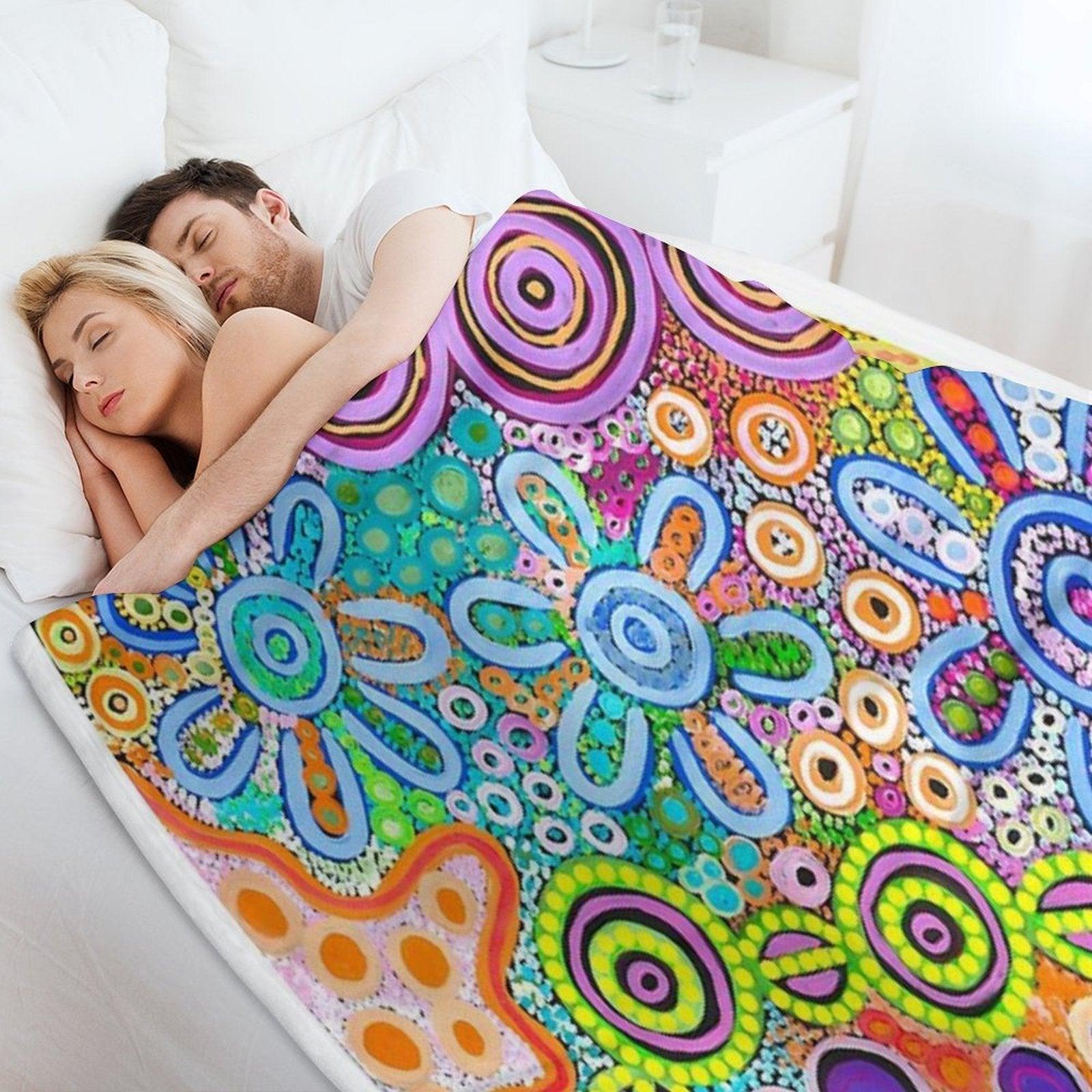Family Travelling Throw Blanket