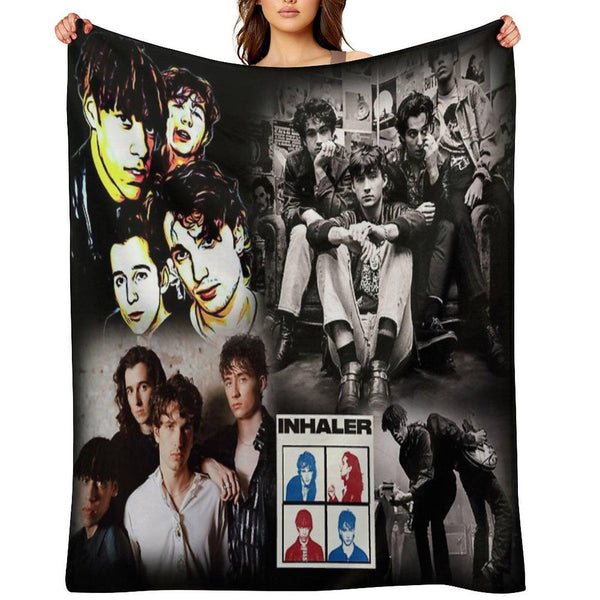 Inhaler Band Dublin Throw Blanket