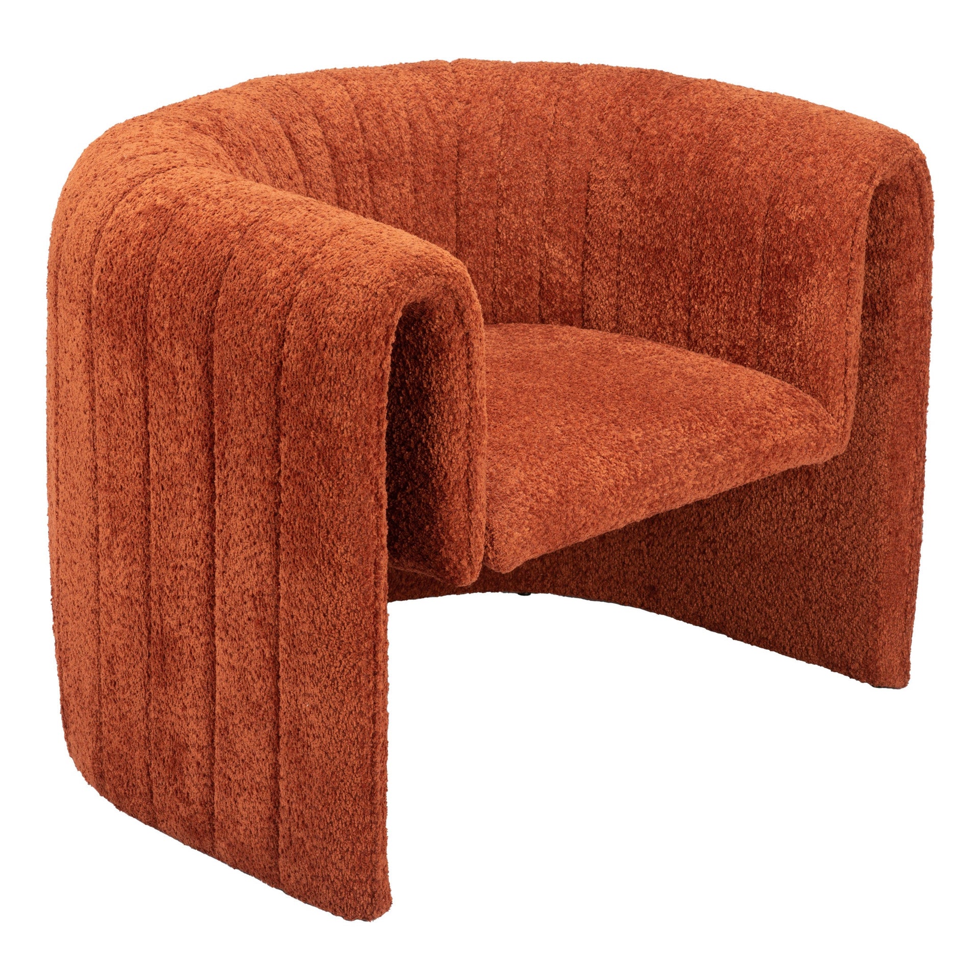 Viana Accent Chair Burnt Orange