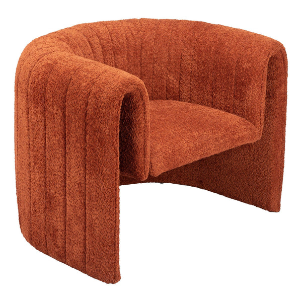 Viana Accent Chair Burnt Orange