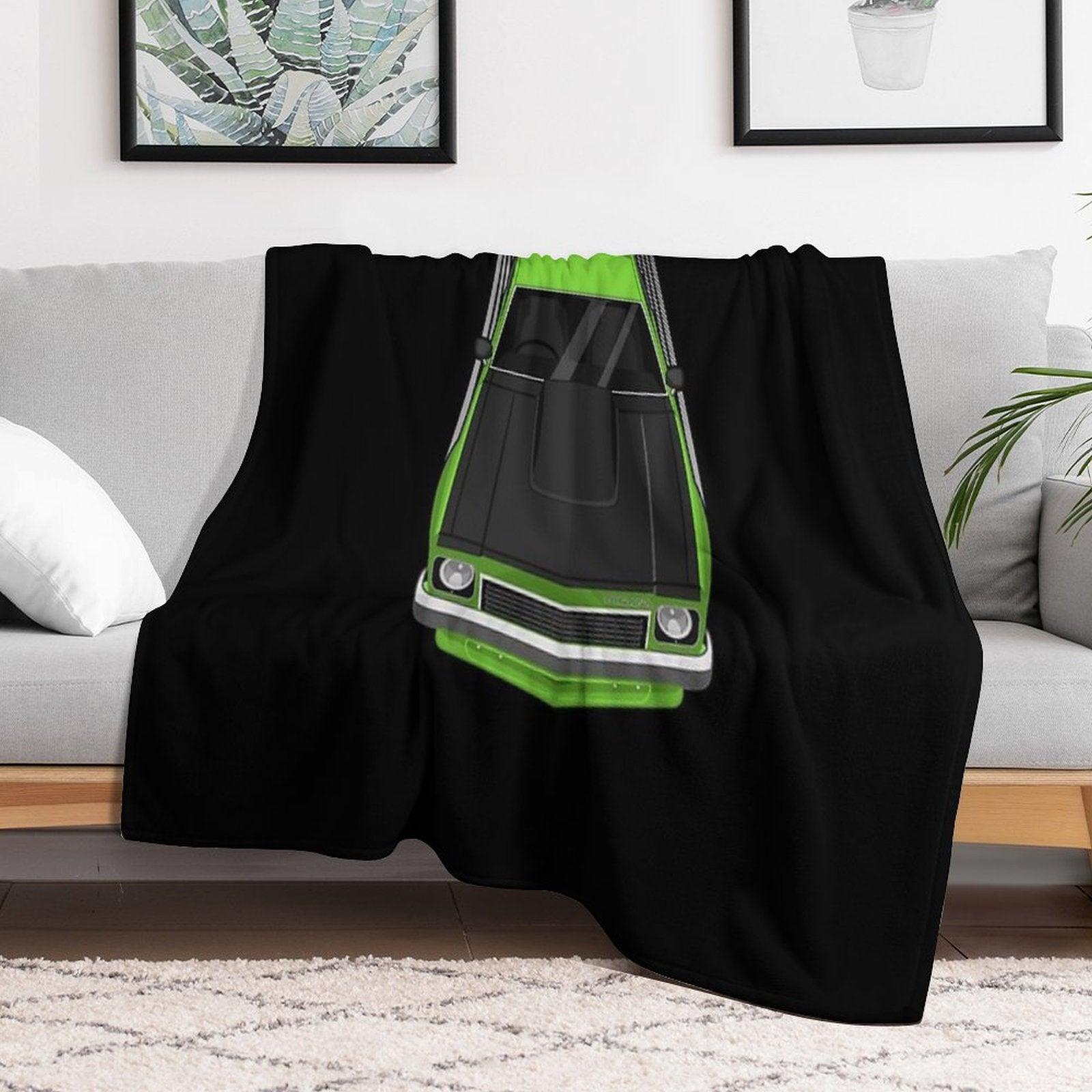 Holden Torana A9X - Green Throw Blanket
