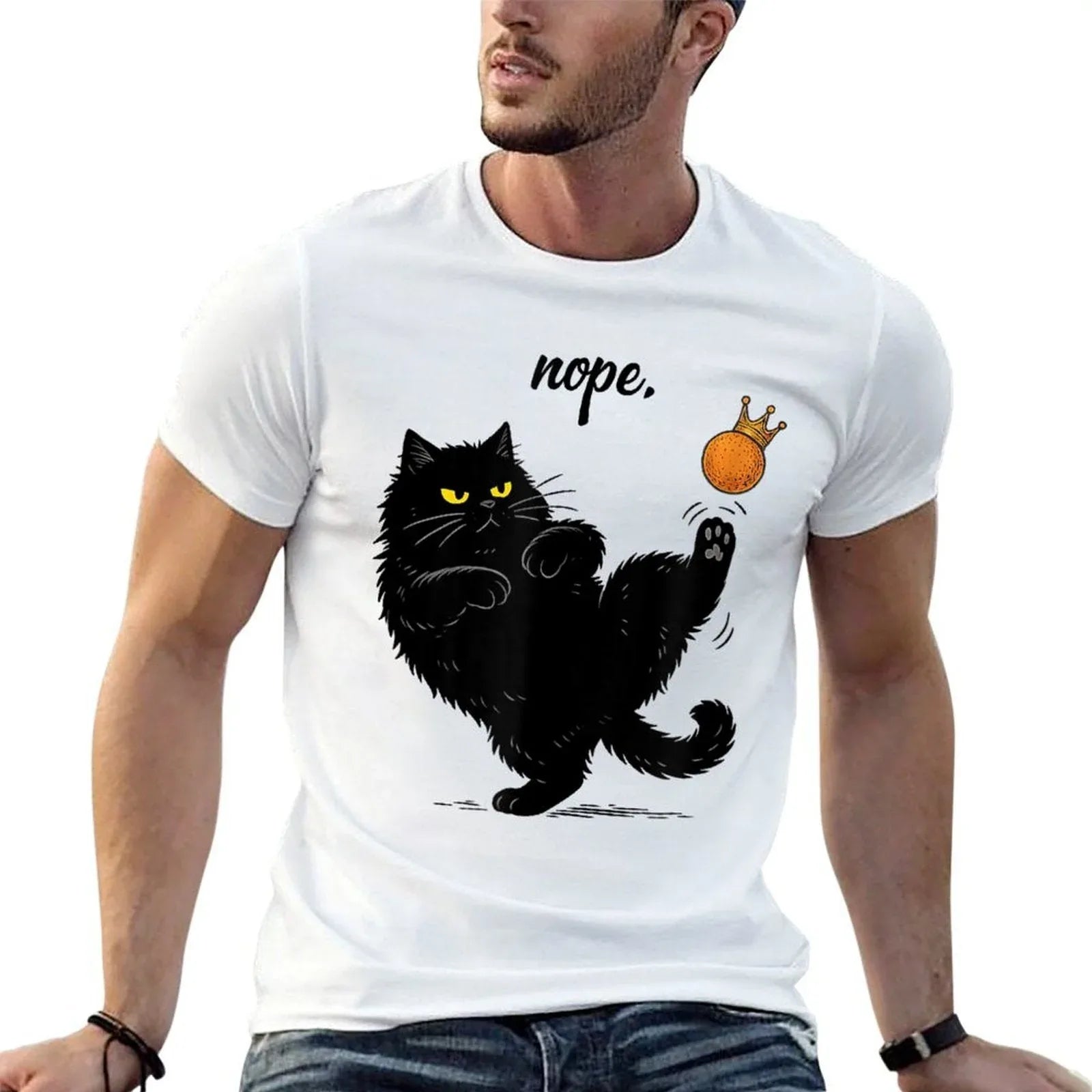 Nope No Kings In America We The People Political  Cotton T-Shirt