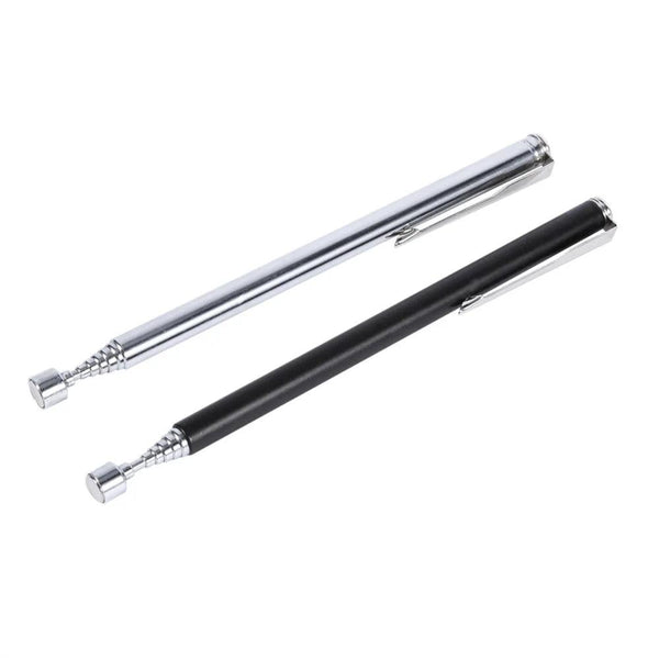 1pc 2LBs Pen magnet picker Retractable Magnetic Pickup Stainless Steel Magnetic Pen Mounting Picker Tool