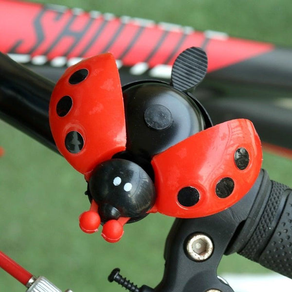 1PC Bicycle Bell Ring Beetle Ladybug Bell Ring For Bike Cute Horn Alarm Bell Child Bicycle Accessories Bell Ring Beetle Cartoon Cycling Bell Lovely Kids Ladybug Bell Ring For Bike Ride Horn Alarm Bicycle Accessories.