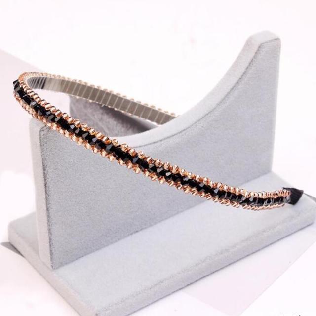 1Pc Crystal Rhinestone Pearl Hair Hoop Headband Bridal Wedding Hair Accessories Girl Beauty Headwear Headdress Women Headpieces