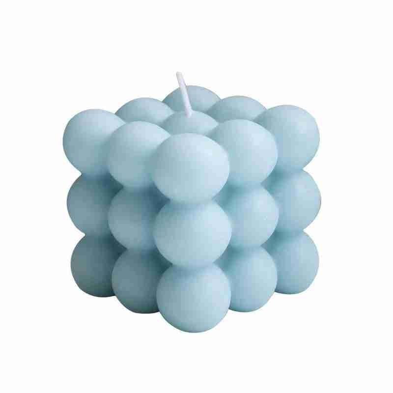 1pc Cube Wax Fragrance Candle Bougie Rose Scented Candles Cute Wax Candles Cube Scented Candle Handmade Decorative Candle Hand Poured Scented Candle Home Decor Candle for Bedroom Aesthetic  Home Geometric Decoration Cube Wax Fragrance Candle