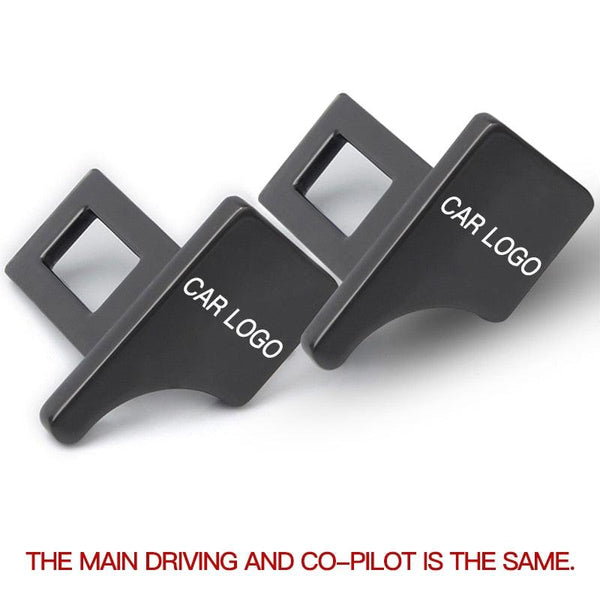 1PC Hidden Zinc Alloy Car Safety Seat Belt Buckle Universal Seat Belt Clips Carbon Fiber Alarm Stoppers Clip Car Accessories Universal Seat Belt Buckle Auto Metal Seat Belts Clip
