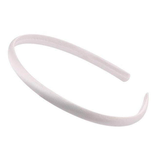 1PC Plastic Fashion Frosted Wide Headband Hair Band Headwear Bezel Hair Accessories For Woman Satin Covered Resin Hairbands Gorgeous Hair Accessories For Women