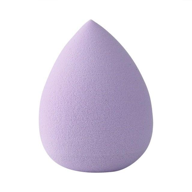 1Pc Women's Makeup Cosmetic Puff Powder Smooth Sponge Beauty Make Up Tools And Accessories  Blending Shape Colorful Soft Design