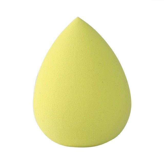 1Pc Women's Makeup Cosmetic Puff Powder Smooth Sponge Beauty Make Up Tools And Accessories  Blending Shape Colorful Soft Design