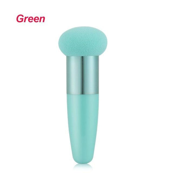 1PC Womens Powder Sponge Beauty Cosmetic Puff Face Makeup Brushes Tools with Handle Makeup Brush Professional Soft Mushroom Head