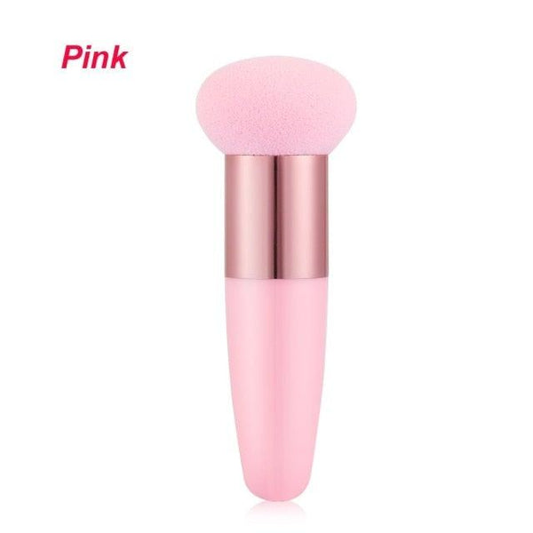 1PC Womens Powder Sponge Beauty Cosmetic Puff Face Makeup Brushes Tools with Handle Makeup Brush Professional Soft Mushroom Head
