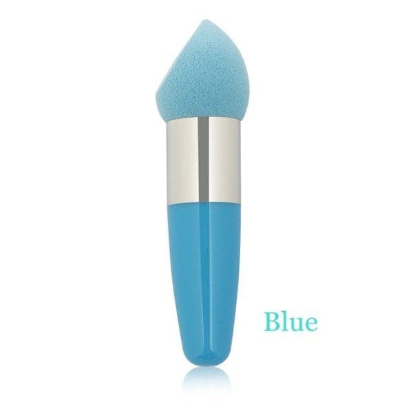 1PC Womens Powder Sponge Beauty Cosmetic Puff Face Makeup Brushes Tools with Handle Makeup Brush Professional Soft Mushroom Head