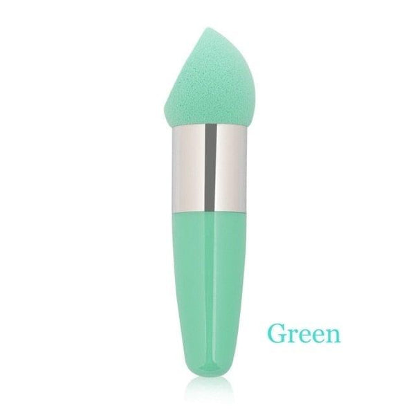 1PC Womens Powder Sponge Beauty Cosmetic Puff Face Makeup Brushes Tools with Handle Makeup Brush Professional Soft Mushroom Head