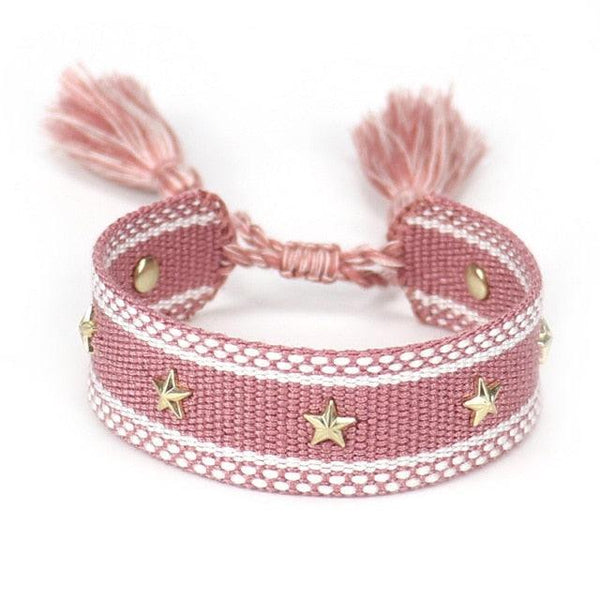 1PC Woven Beautiful Bracelet For Men Women Adjustable Braided Friendship Bracelets Friendship Handwoven Ethnic Cotton Wrap Bracelets Knitted Bracelets Pattern For Women Girls Men