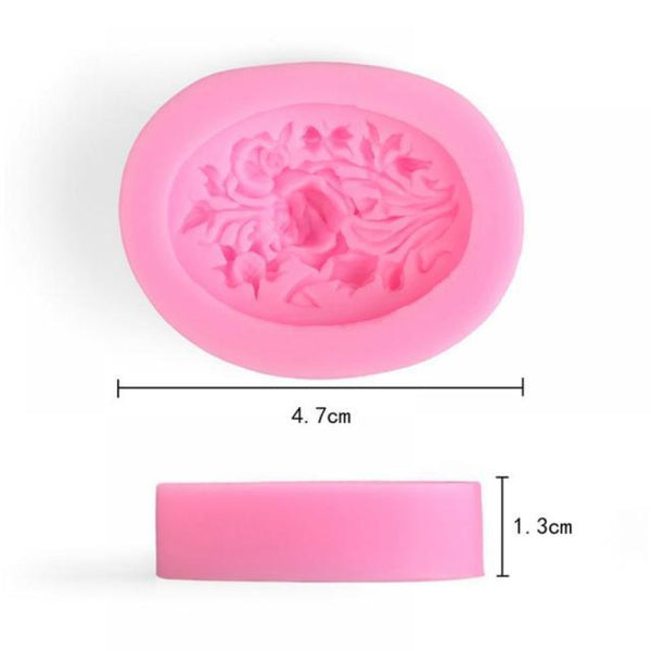 1pcs Cake Fondant Silicone Mold Lace Flower Cake Border Sugarcraft Pastry Mold Bakeware Kitchen Baking Decorating Tool Silicone Fondant Cake Decoration Mould Round Pearls Bubbles Molds Rope Bead Border Mold Chain Mold Gum Pastry Sugar Craft Chocolate Clay