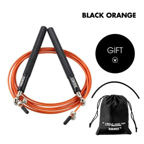 1PCS Fitness Speed Jump Rope Professional Skipping Rope For Boxing Fitness Skip Workout Training Speed Jump Rope With Aluminium Alloy Handle For Gym Cardio Fitness Training