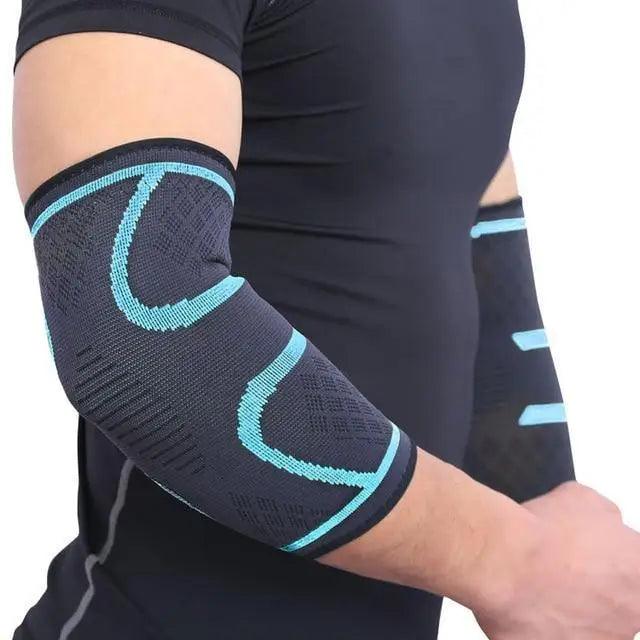 1PCS Instant Arm Support Elbow Sleeves Elastic Gym Elbow Support Sport Protective Pad Absorb Sweat Basketball Arm Sleeve For Workouts