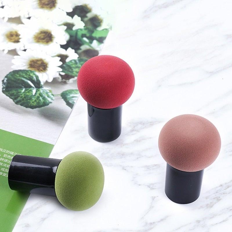 1pcs Makeup Mushroom Head Shape Cosmetic Sponge Face Liquid Cream Make Up Cosmetic Powder Dry And Wet Use for Powder Cream or Liquid