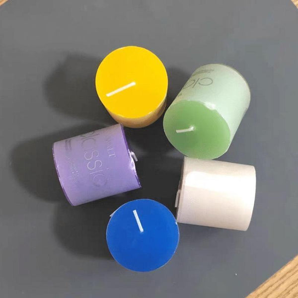 1pcs Scented Candles Craft Pure Soy Wax Wedding Column Wax Gifts Smokeless Fragrant Candle  Holiday Candles Winter Scented Soy Candles Fall Candles Decor Aromatherapy Candles