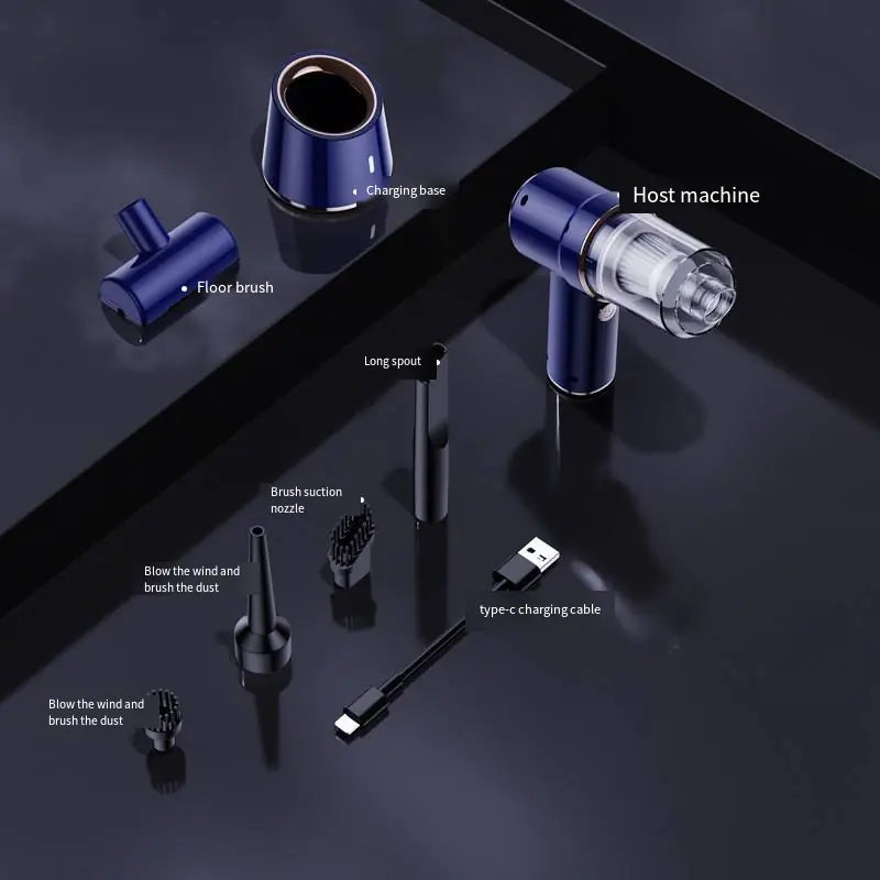 2-in-1 Wireless Car Vacuum & Blower 8000Pa 120W