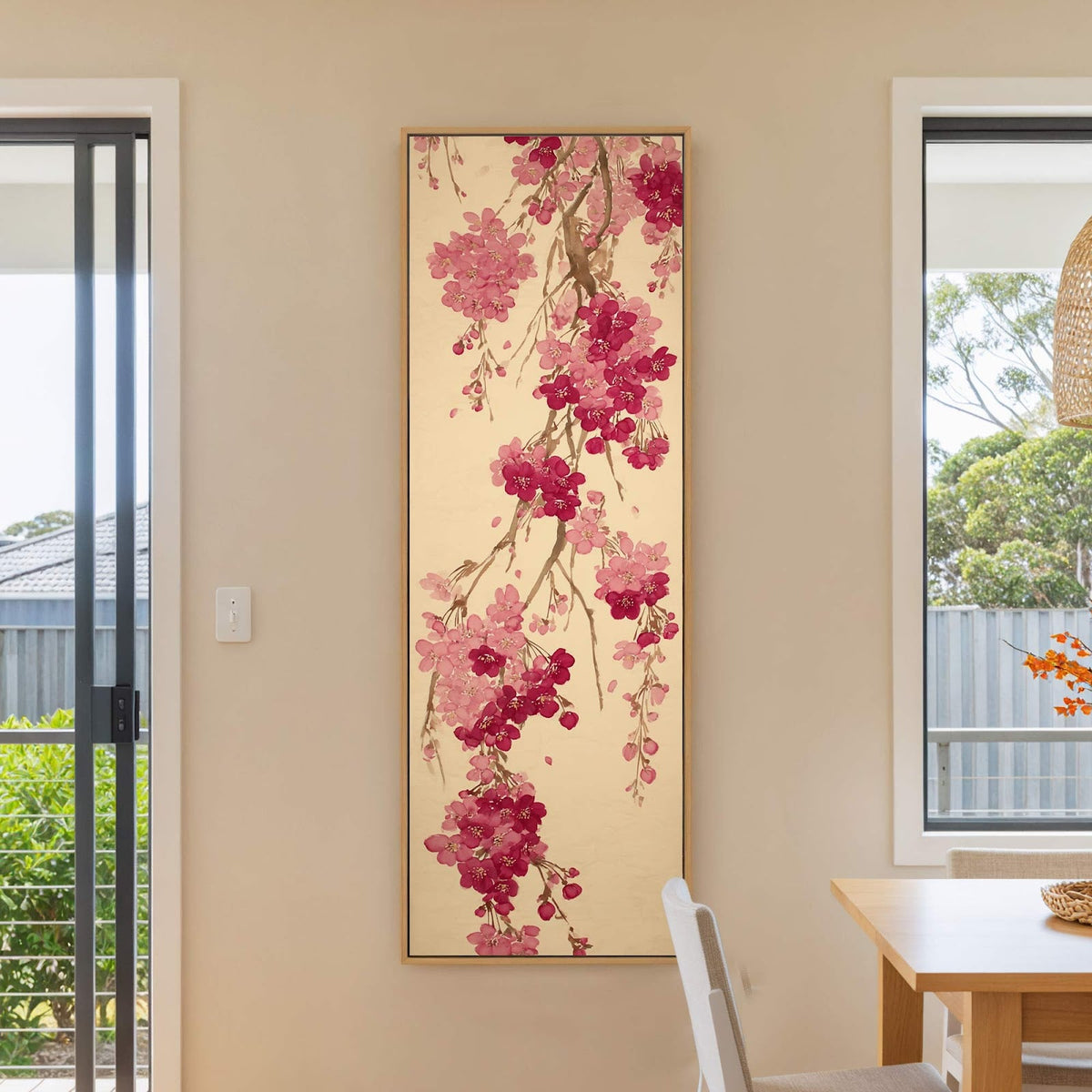 Blossoming Cherry Branches Canvas Print