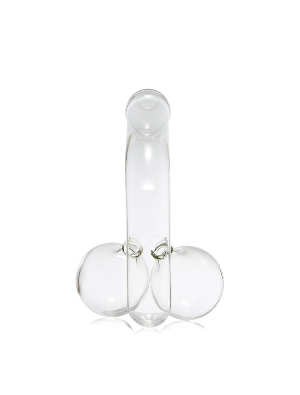 Penis Whiskey Decanter Bottle With Two Whiskey Glasses - Unique & Funny Glass Container for Scotch, Tequila, Brandy, Rum, Bourbon & Other Drinks - Naughty Gift Accessories, Deez Nuts Gag Gifts