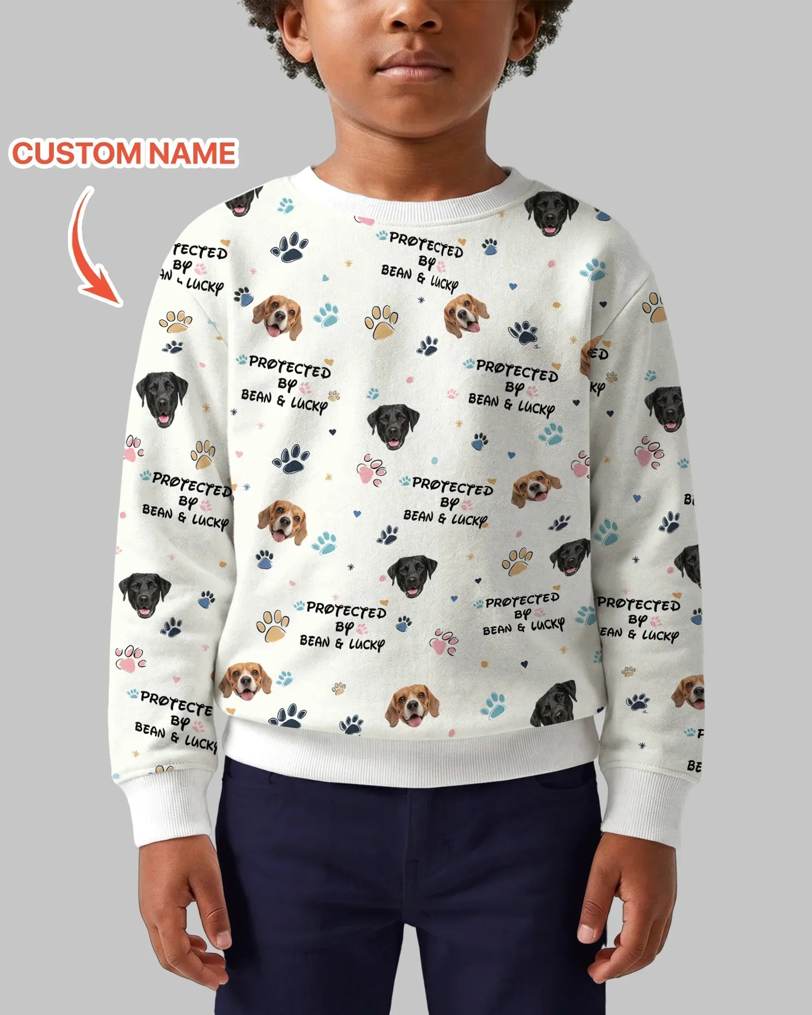 Custom Dog Photo Pattern 