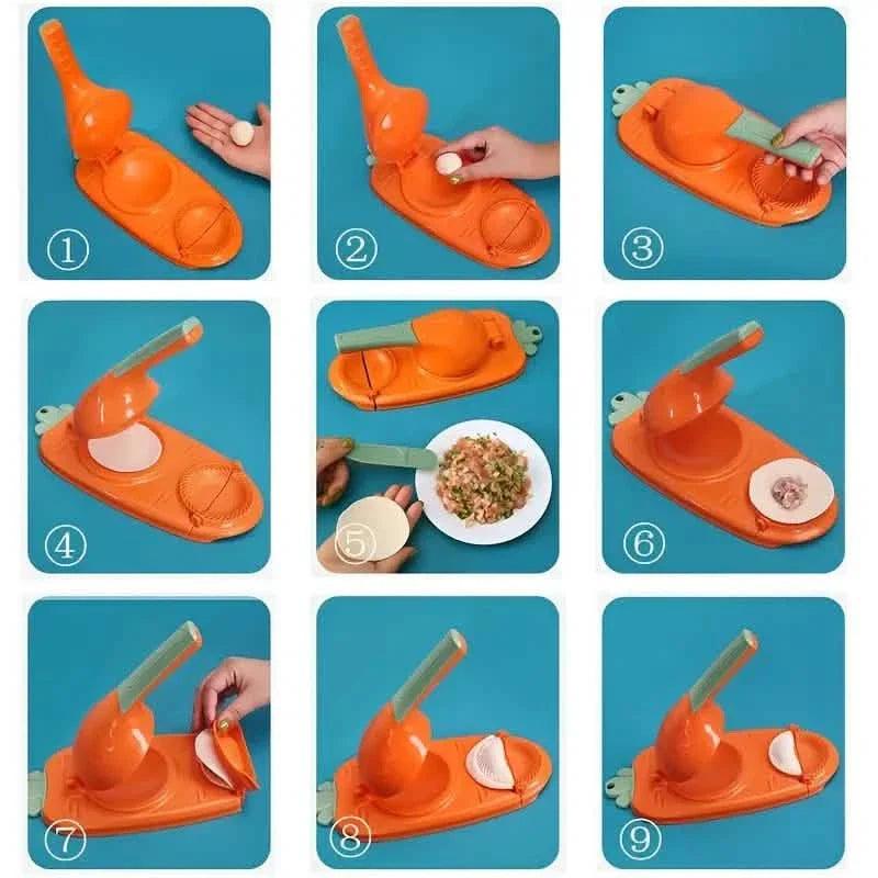 2-in-1 Dumpling Skin Artifact DIY Dumpling Maker