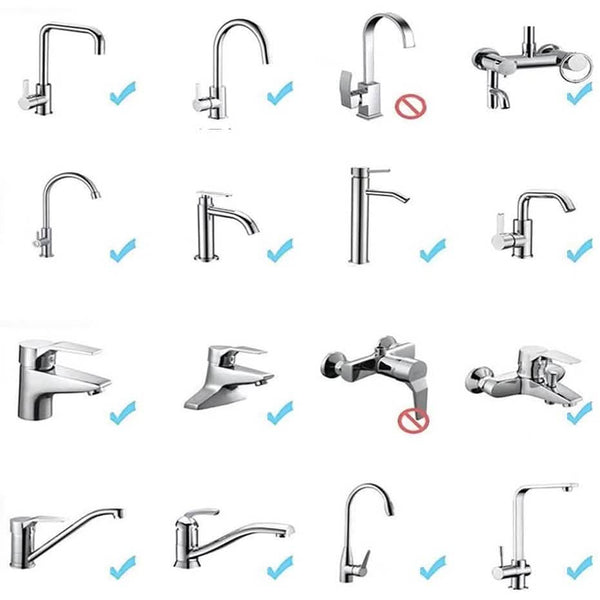 2-Pack: 360 Degree Swivel Faucet Aerator Deluxe Water Saving Faucet Sprayer