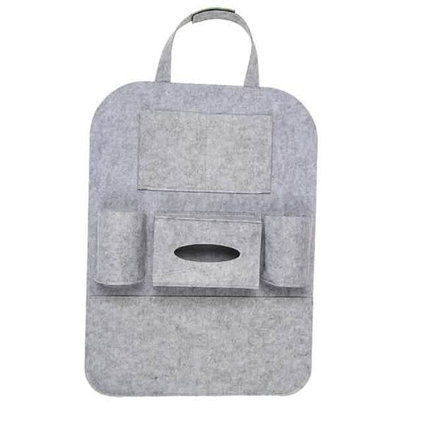 2-Pack: Car Seat Back Storage Bag Multifunctional Adjustable Backseat Storage Bag