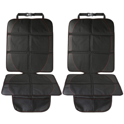 2-Pack: Car Seat Protector Cushion Mat Pad with Thick Padding