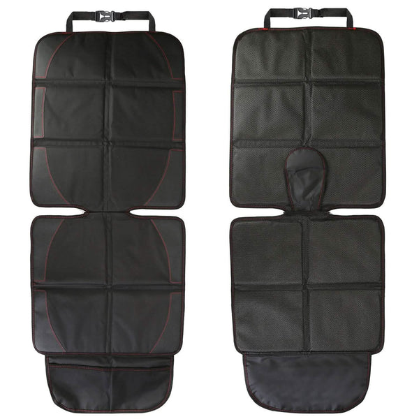 2-Pack: Car Seat Protector Cushion Mat Pad with Thick Padding