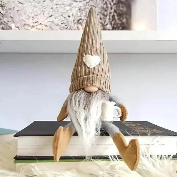 2-Pack: Coffee Gnome Plush Doll