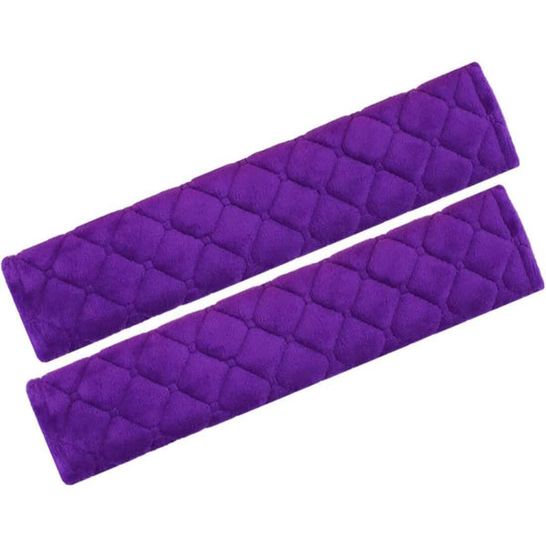 2-Pack: ComfortMax Padded Seat Belt Covers - Universal Fit