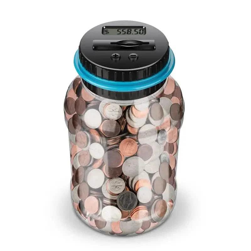 Digital Counting Money Jar