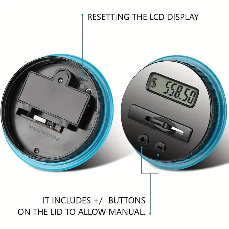 Digital Counting Money Jar