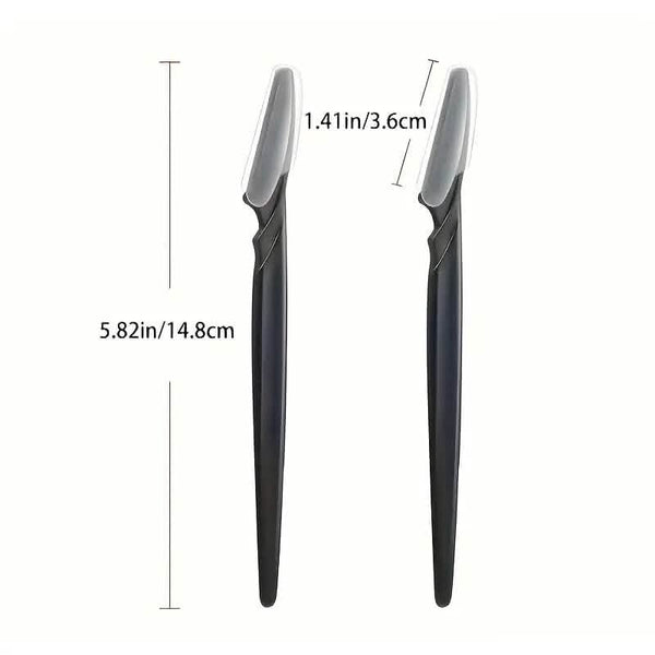 2-Pack: Eyebrow Razor Shaper Shaving Grooming Kit