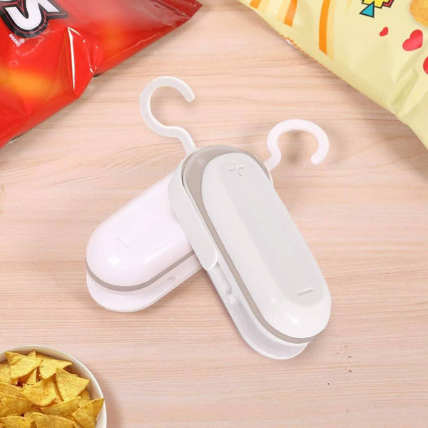 2-Pack: Mempedont Mini Bag Sealer - Heat Sealer for Plastic Bags