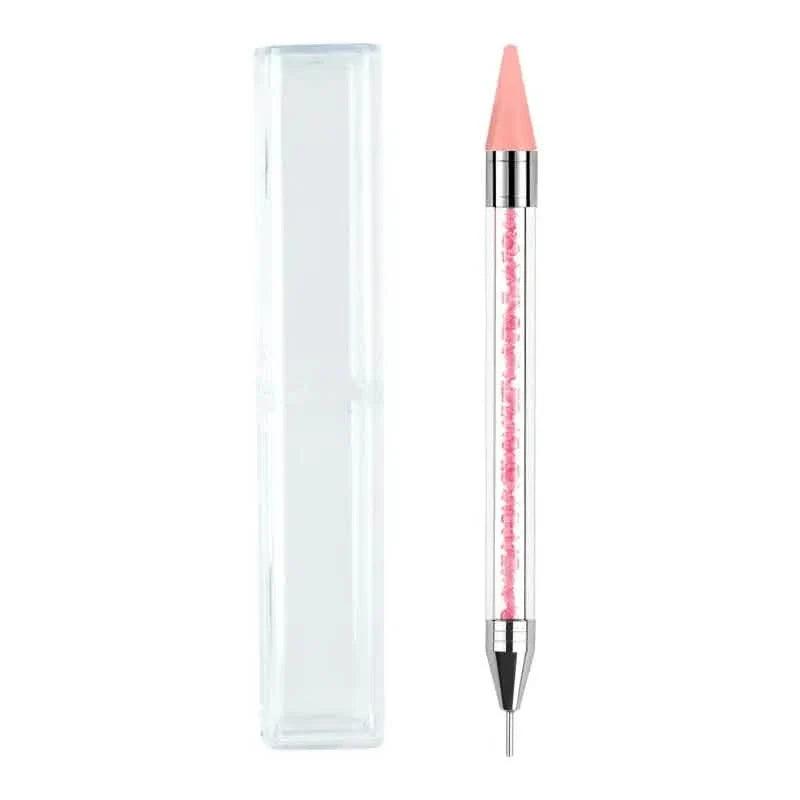 2-Pack: Nail Rhinestone Picker Dotting Tool