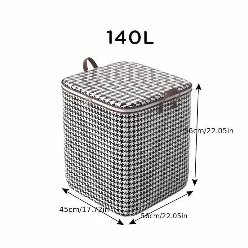 2-Pack: Quilt Storage Bag Organizer Non-woven Dustproof Foldable Wardrobe Space Saving Bag