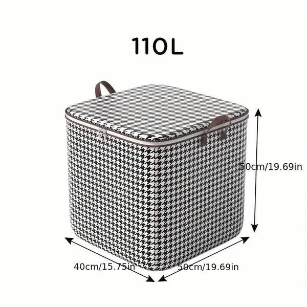 2-Pack: Quilt Storage Bag Organizer Non-woven Dustproof Foldable Wardrobe Space Saving Bag
