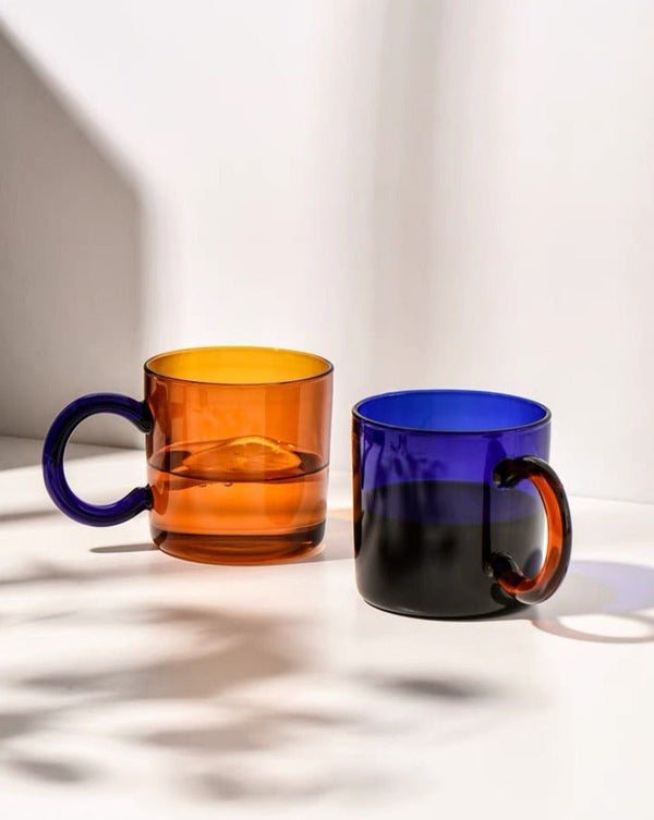 2 Pack Retro Couple Coffee Mugs Tea Cups ( $19.9 each ）