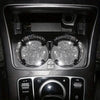 2-Pack: Shimmering Diamond Car Cup Mats