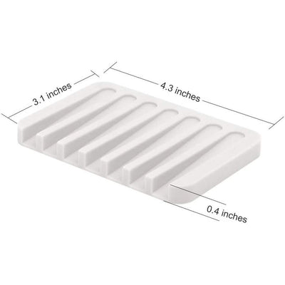2-Pack: Wooden Soap Tray
