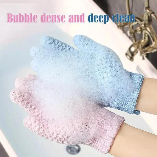 2-Pair: Exfoliating Bath Gloves