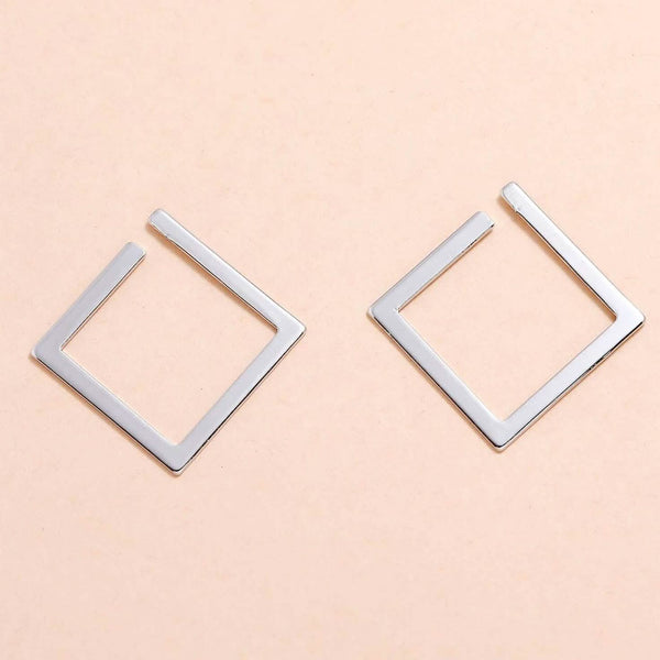2-Pairs: Minimalist Geometric Drop Earrings