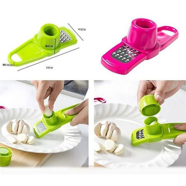 2-Piece: Garlic Vegetable Cutter