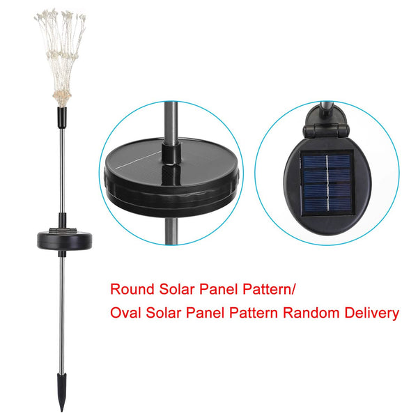 2-Piece: Solar Powered Starburst Garden Lights
