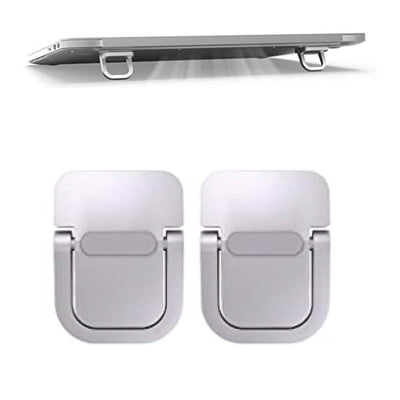 2-Pieces: Adjustable Invisible Notebook Computer Support Bracket